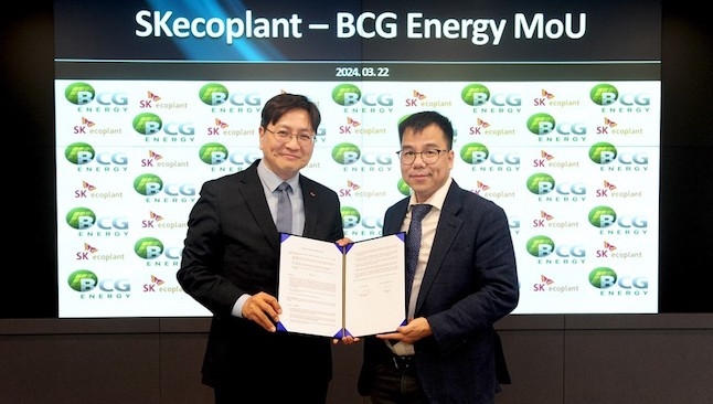 BCG Energy hợp tác với SK Ecoplant để phát triển 700 MW năng lượng tái tạo