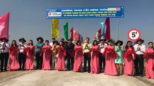 The mountainous district of Tri Ton (An Giang) has an additional 16 bridges