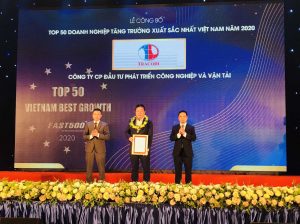 Tracodi ranked Top 50 Fastest Growing Enterprises in Vietnam 2020