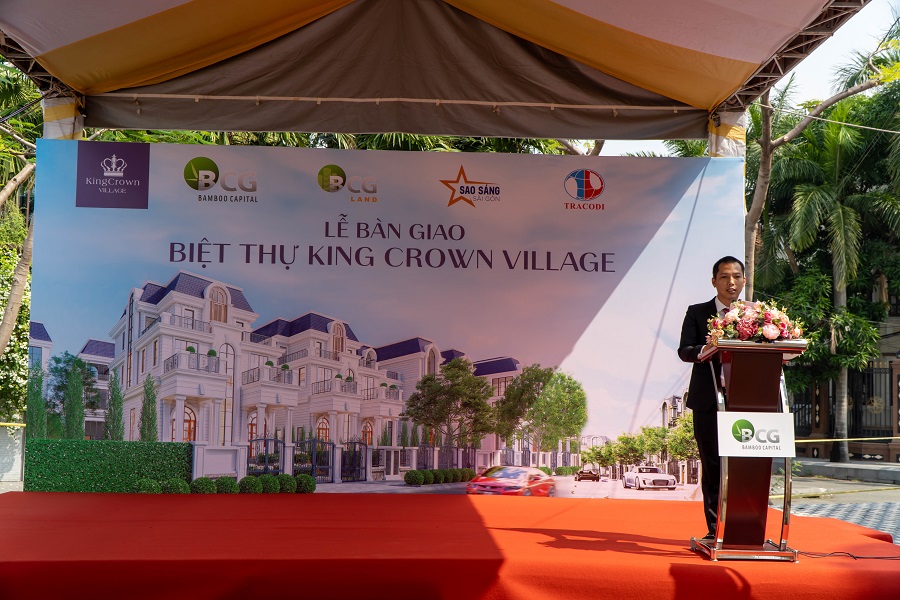 BCG Land handed over five more villas King Crown Village Thao Dien project to customers