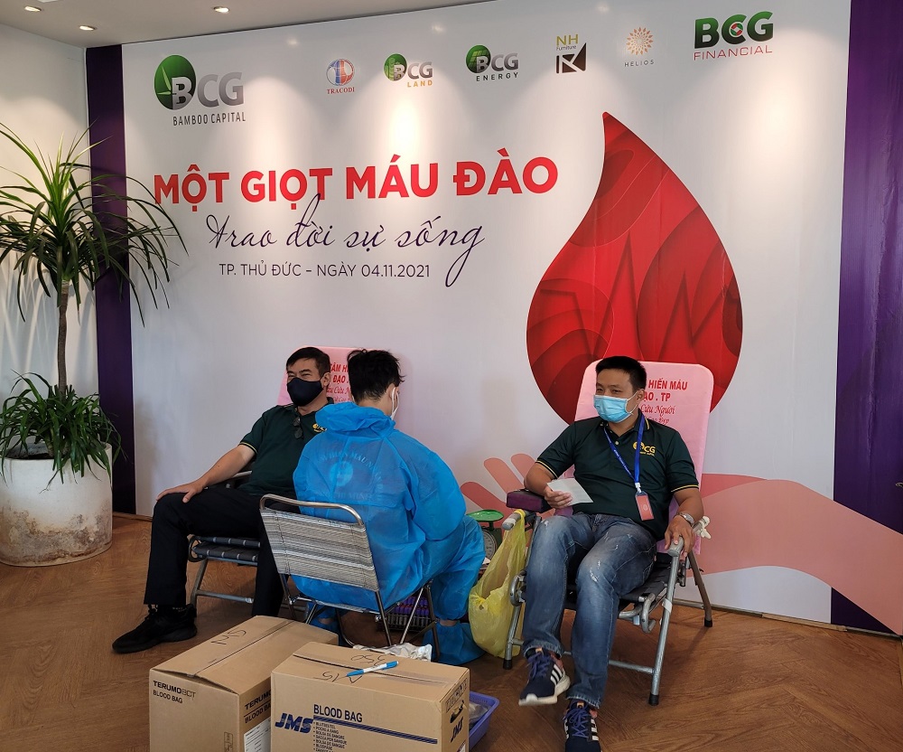 Tập đoàn Bamboo Capital tổ chức hiến máu tình nguyện