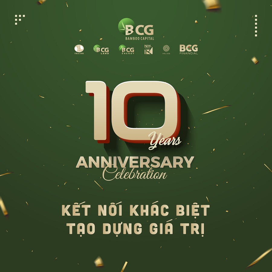 Thông điệp của Chủ tịch HĐQT Nguyễn Hồ Nam nhân dịp kỷ niệm 10 năm thành lập Tập đoàn Bamboo Capital