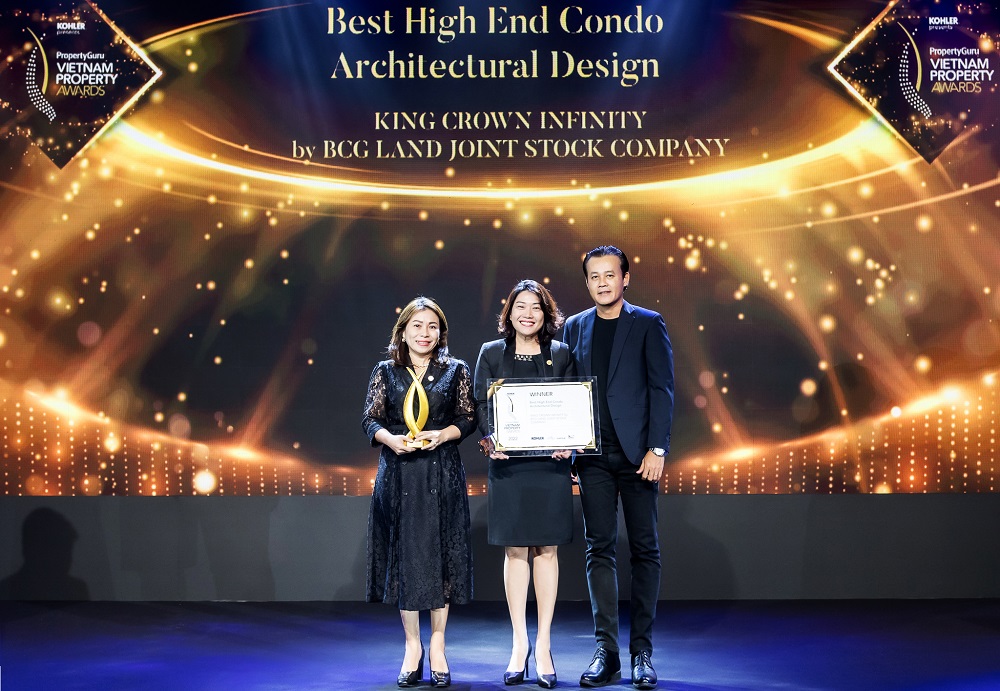 King Crown Infinity nhận cú đúp giải thưởng PropertyGuru Vietnam Property Awards 2022