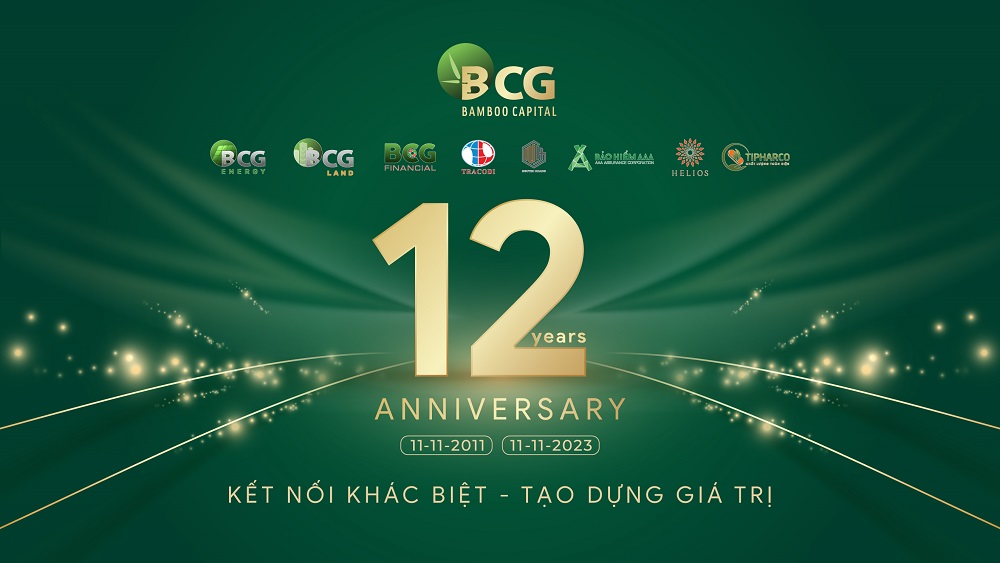 Thư tri ân nhân Kỷ niệm 12 năm thành lập Tập đoàn Bamboo Capital
