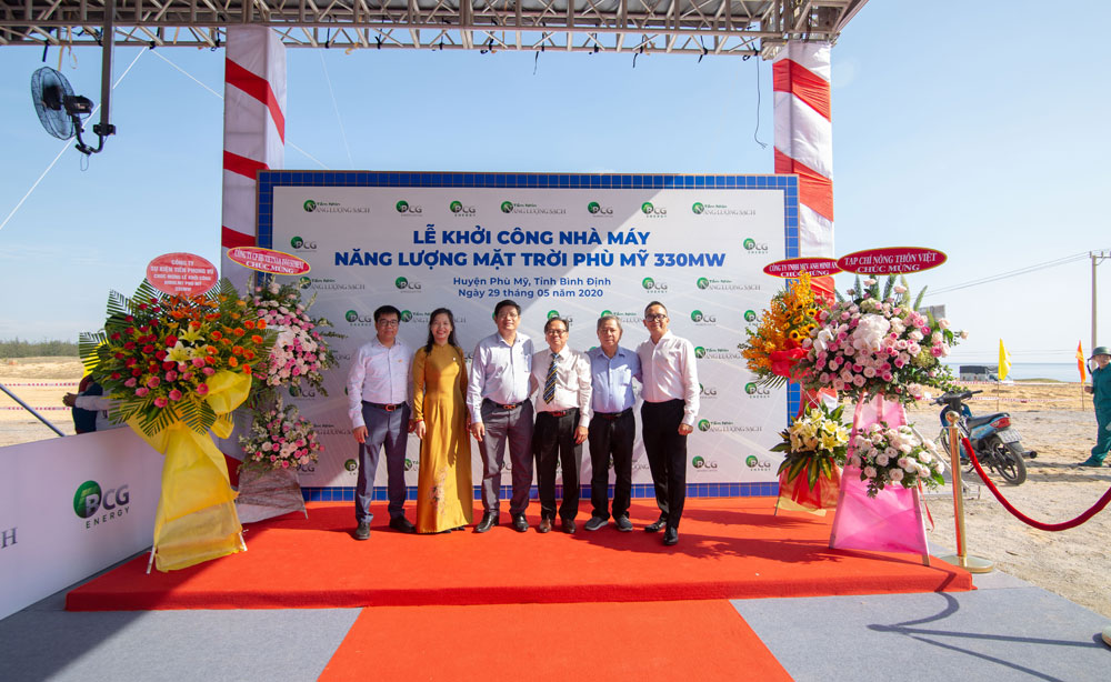Groundbreaking Ceremony of Phu My 330MW Solar Power Plant