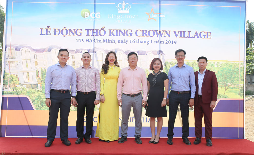 Groundbreaking Ceremony of King Crown Village project