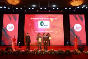 BCG into the top 500 largest enterprises in Vietnam 2017 (VNR500)