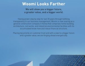 Woomi Construction (Korea) Is Now a Major Shareholder of Bamboo Capital (BCG) and Tracodi (TCD)